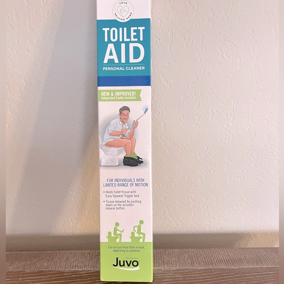 New original box TOILET AID PERSONAL CLEANER Holds toilet paper after surgery - Picture 7 of 10